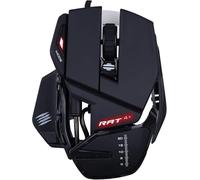 Mouse Gaming Mad Catz R.A.T. 4+ - Sensore Ottico 7200 DPI - 7 Pulsanti Programmabili - Design Ergonomico Regolabile - PC