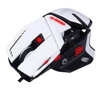 MOUSE GAMING MAD CATZ R.A.T. 6+, Collegamento USB Typ-A, Ingresso: Otticamente a diodi laser, Scrolling a Rotella, Risoluzione max 12000 dpi, forma ergonomica, Bianco