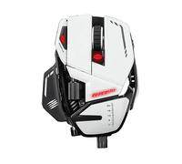 MOUSE GAMING MAD CATZ R.A.T. 8+, Collegamento USB Typ-A, Ingresso: Otticamente a diodi laser, Scrolling a Rotella, Risoluzione max 16000 dpi, forma ergonomica, Bianco