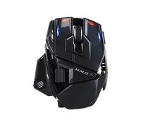 Mad Catz Mouse Gaming MMO M.M.O. 7+ con cavo e wireless - 21 ingressi programmabili + switch 5D + modalità Shift x2 + 5 profili + sensore PixArt 3395 26000 DPI - ergonomica per destrimani