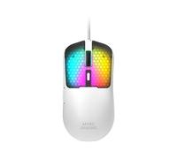 MOUSE GAMING MARS GAMING MMVIPERW, Tasti: 6, Cablato, Collegamento USB Type-A, USB Type-C, Scrolling a Rotella di scorrimento, forma ergonomica, Nero