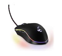 MOUSE GAMING MEDIARANGE MRGS201, Collegamento USB Typ-A, Scrolling a Rotella, Risoluzione max 4000 dpi, forma ergonomica, Nero