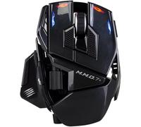 Mad Catz Mouse Gaming MMO M.M.O. 7+ con cavo e wireless - 21 ingressi programmabili + switch 5D + modalità Shift x2 + 5 profili + sensore PixArt 3395 26000 DPI - ergonomica per destrimani