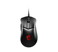 MOUSE GAMING MSI CLUTCH GM51 LIGHTWEIGHT, Collegamento USB Typ-A, Ingresso: Otticamente a diodi laser, Scrolling a Rotella, Risoluzione max 26000 dpi, forma ergonomica, Nero