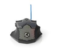 MOUSE GAMING NEDIS GMWD200BK, Collegamento 1 mouse da gioco con cavo / 1 manuale d'uso, Ingresso: Otticamente a mezzo LED, Scrolling a Rotella, Risoluzione max 2400 dpi, forma ergonomica, Nero