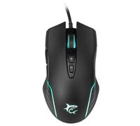 White Shark Mouse Gaming 6400 Dpi GM-5003 AZARAH RGB Nero
