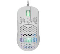 White Shark Gaming Mouse Galahad RGB 6400 6D dpi bianco