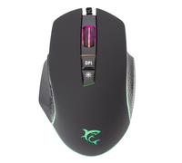 Mouse Gaming Ottico USB 6400 Dpi RGB 7 Pulsanti Nero - White Shark ICSB-GARETHBK