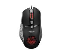 Noua Roka Mouse Gaming RGB con cavo USB, Sensore Ottico Instant 704 fino a 7200 DPI [4 Livelli Regolabili], Mouse da Gioco 8 Pulsanti e Illuminazione a LED con 4 Colori per PC Computer Notebook