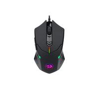 MOUSE GAMING REDRAGON M601RGB, Tasti: 6, Cablato, Collegamento USB, Scrolling a Rotella, Risoluzione max 7200 dpi, forma ergonomica, Nero