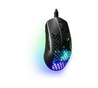 MOUSE GAMING STEELSERIES Aerox 3, Collegamento USB Typ-C, Ingresso: Otticamente a diodi laser, Scrolling a Rotella, Risoluzione max 8.5 dpi, forma ergonomica, Nero