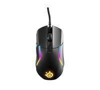 MOUSE GAMING STEELSERIES Rival 5, Collegamento USB Typ-A, Ingresso: Otticamente a diodi laser, Scrolling a Rotella, Risoluzione max 18 dpi, forma ergonomica, Nero, Grigio