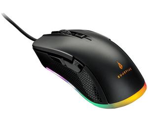 MOUSE GAMING SUREFIRE Buzzard Claw, Collegamento USB Typ-A, Scrolling a Rotella, Risoluzione max 7200 dpi, Nero