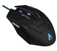 MOUSE GAMING THE G-LAB KULT80, Collegamento USB Typ-A, Scrolling a Rotella, Risoluzione max 2400 dpi, Nero