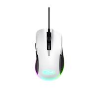 MOUSE GAMING TRUST GXT 922 Ybar, Collegamento USB Typ-A, Scrolling a Rotella, Risoluzione max 7200 dpi, Nero, Bianco