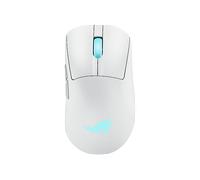 MOUSE GAMING WIRELESS ASUS ROG Keris II Origin WHT, Collegamento RF Wireless + Bluetooth + USB Type-A, Ingresso: Otticamente a diodi laser, Scrolling a Rotella, Risoluzione max 42000 dpi, forma ergono
