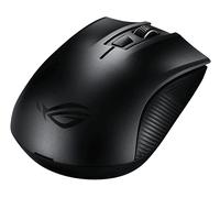 MOUSE GAMING WIRELESS ASUS ROG Strix Carry, Collegamento RF Wireless + Bluetooth, Ingresso: Otticamente a mezzo LED, Scrolling a Pulsanti, Risoluzione max 7200 dpi, Nero