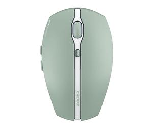 MOUSE GAMING WIRELESS CHERRY GENTIX BT, Collegamento Bluetooth, Ingresso: Otticamente a mezzo LED, Scrolling a Rotella, Risoluzione max 2000 dpi, forma ergonomica, Verde