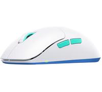 MOUSE GAMING WIRELESS CHERRY M8, Collegamento RF Wireless, Ingresso: Otticamente a mezzo LED, Scrolling a Rotella, Risoluzione max 26 dpi, Bianco