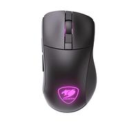 MOUSE GAMING WIRELESS COUGAR GAMING Surpassion RX, Collegamento RF Wireless + USB Type-A, Scrolling a Rotella, Risoluzione max 50-7200 dpi, Nero