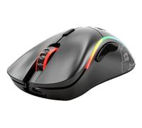MOUSE GAMING WIRELESS GLORIOUS PC GAMING RACE GLO-MS-DW-MB, Collegamento RF Wireless, Ingresso: Otticamente a mezzo LED, Scrolling a Rotella, Risoluzione max 19000 dpi, forma ergonomica, Nero