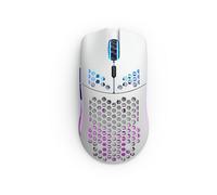 MOUSE GAMING WIRELESS GLORIOUS PC GAMING RACE Model O, Collegamento RF Wireless, Ingresso: Otticamente a diodi laser, Scrolling a Rotella, Risoluzione max 19000 dpi, Bianco