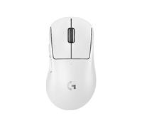 Logitech G PRO X SUPERLIGHT 2 DEX LIGHTSPEED mouse da gaming wireless, Pro-Grade, leggero, 60 gramos, 5 pulsanti programmabili, sensore a 32.000 DPI, 8K Polling, ricarica USB-C, per PC/Mac - Bianco