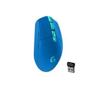 MOUSE GAMING WIRELESS LOGITECH G305, Collegamento RF Wireless, Ingresso: Otticamente a mezzo LED, Scrolling a Rotella, Risoluzione max 12000 dpi, Blu