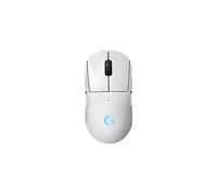 MOUSE GAMING WIRELESS LOGITECH PRO 2 LIGHTSPEED, Collegamento RF Wireless, Ingresso: Otticamente a mezzo LED, Scrolling a Rotella, Risoluzione max 32000 dpi, Bianco