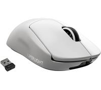 MOUSE GAMING WIRELESS LOGITECH Pro X Superlight, Collegamento RF Wireless, Ingresso: Otticamente a mezzo LED, Scrolling a Rotella, Risoluzione max 25.600 dpi, forma ergonomica, Bianco