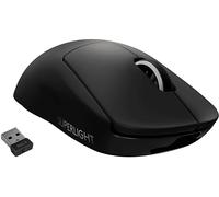 MOUSE GAMING WIRELESS LOGITECH Pro X Superlight, Collegamento RF Wireless, Ingresso: Otticamente a mezzo LED, Scrolling a Rotella, Risoluzione max 25.600 dpi, forma ergonomica, Nero