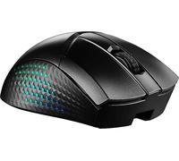 MOUSE GAMING WIRELESS MSI CLUTCH GM51 LIGHTWEIGHT WIRELESS, Collegamento RF Wireless + Bluetooth + USB Type-C, Scrolling a Rotella, Risoluzione max 26000 dpi, Nero
