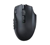 Razer Naga V2 HyperSpeed - Mouse da Gioco MMO Wireless Ergonomico (19 Pulsanti Programmabili, Hyperspeed 2,4 GHz, Fino a 250 Ore Di Durata Della Batteria, Sensore Ottico Focus Pro 30K) Nero