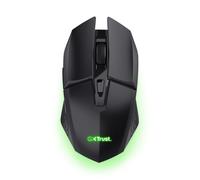 MOUSE GAMING WIRELESS RICARICABILE GXTRUST 1108 NERO 80 ORE AUTONOMIA ERGONOMICO