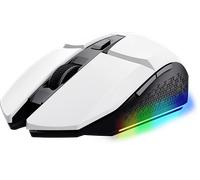 MOUSE GAMING WIRELESS TRUST GXT 110 FELOX, Collegamento RF Wireless, Ingresso: Otticamente a mezzo LED, Scrolling a Rotella, Risoluzione max 4800 dpi, Bianco