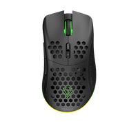 MOUSE GAMING WIRELESS VERTUX Ammolite RGB Ultraleggero 16000 DPI 7 Pulsanti Programmabili, 40G, 50 ore di batteria, Ingresso: Otticamente a mezzo LED, Risoluzione max 16000 dpi, Nero