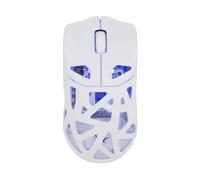 MOUSE GAMING WIRELESS WHITE SHARK DAGONET, Collegamento Cablato, Senza fili, Bluetooth, Risoluzione max 12000 dpi, forma ergonomica, Bianco