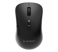 Mouse Gembird MUSW2-7B-01 RF Wireless Bluetooth 1600 DPI Nero Ricaricabile