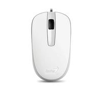 MOUSE GENIUS DX-120, Collegamento USB Typ-A, Ingresso: Otticamente a mezzo LED, Scrolling a Rotella, Risoluzione max 1000 dpi, Bianco