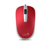 MOUSE GENIUS DX-120, Collegamento USB Typ-A, Scrolling a Rotella, Risoluzione max 1000 dpi, Rosso
