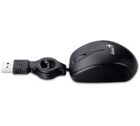 MOUSE GENIUS Micro Traveler USB, Collegamento USB Typ-A, Risoluzione max 1200 dpi, Nero