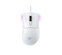 Mouse Havit 6950676229820 Cablato 12000DPI Bianco 7 Pulsanti Gaming