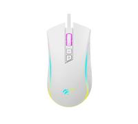 MOUSE HAVIT MS1034, Tasti: 7, Cablato, forma ergonomica, Collegamento USB Typ-A, Scrolling a Rotella, Risoluzione max 4800 dpi, forma ergonomica, Bianco