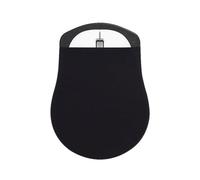 Mouse Holder for Laptop - Mouse-Shaped Reusable Adhesive Pouch, Elastic Wireless Mousee Holder | No Glue Residuee, Compatible with Tablets, Laptops, Portable Workstation Accessory, Desk Organization