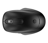 HP 510 Mouse Ricaricabile Ultraveloce, Supercondensatore USB-C Ricaricabile, Autonomia fino a 30 giorni, Sensore fino a 1600 dpi, Rotella 2D, Impugnatura testurizzata, Design Compatto, Nero