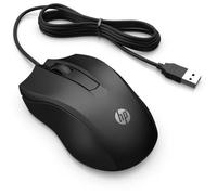Mouse HP Wired Mouse 105 USB 1600 DPI Ambidestro Nero