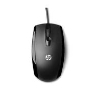 MOUSE HP X500 Wired, Collegamento USB Typ-A, Ingresso: Otticamente a mezzo LED, Scrolling a Rotella, Risoluzione max 1000 dpi, Nero