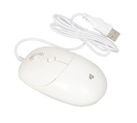 Mouse iBox Seagull USB 2400 DPI Bianco Ambidestro Cablato