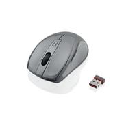 Mouse iBox Swift Wireless RF 1600DPI Grigio 5 Pulsanti Ergonomico