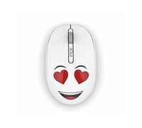 mouse INCA Mouse 1200DPI, forma ergonomica, Bianco
